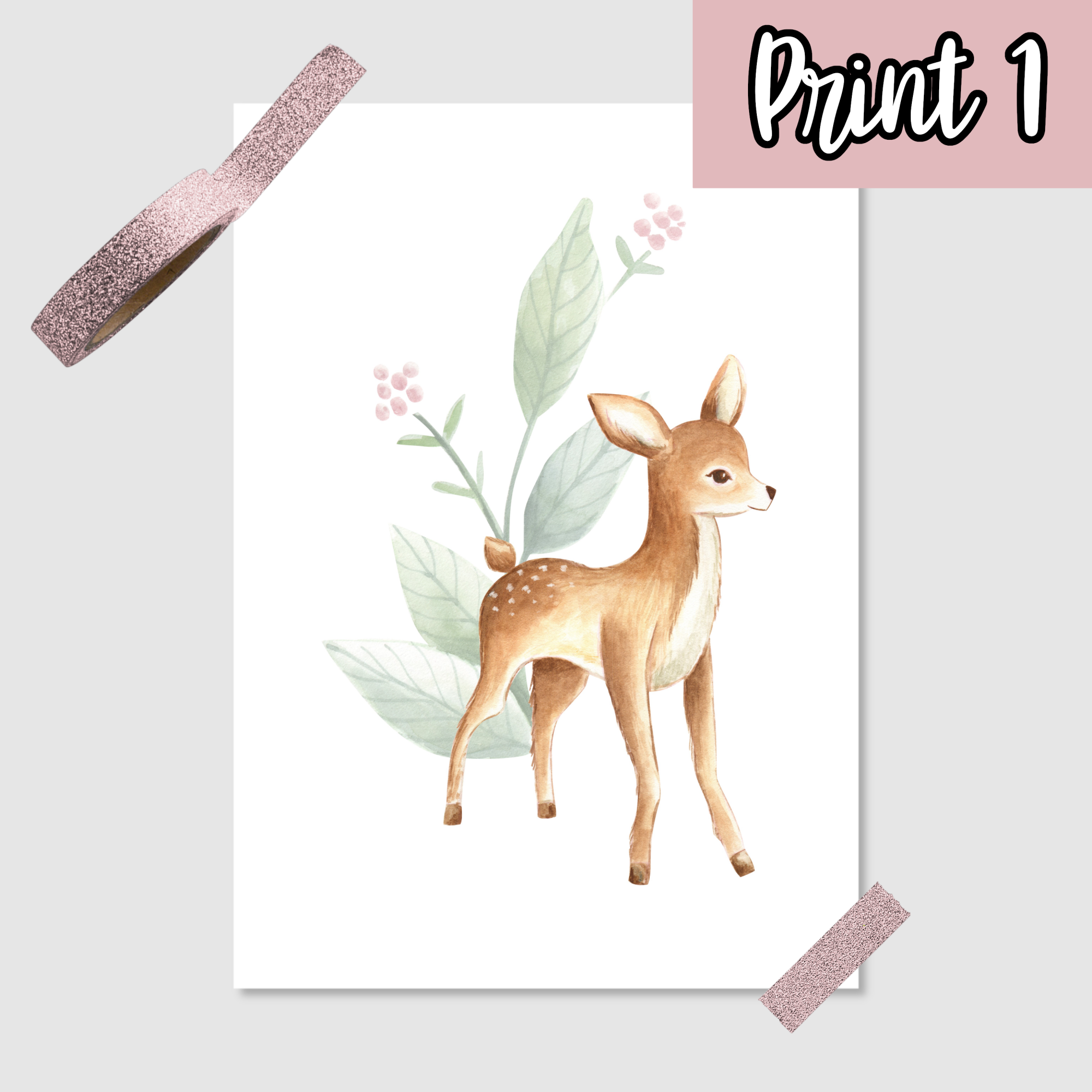 Baby Rehe Poster